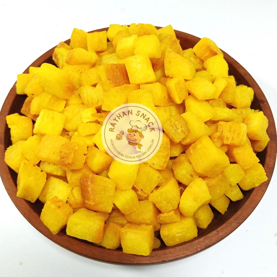 

Singkong Gurih 1kg / Singkong Dadu Kotak Daka-Daka Ganepo Cemilan Khas Padang Kiloan Terlaris
