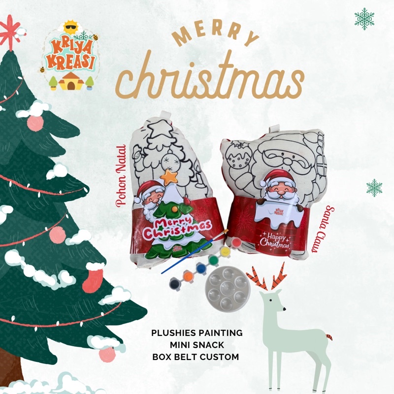 GYPSUM PAINTING EDISI NATAL (Christmas)