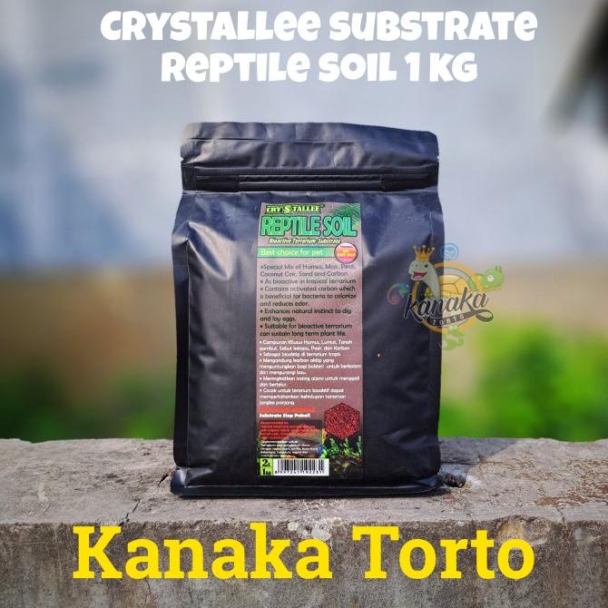 Jual Reptile Soil 1 Kg Alas Kandang Reptil Substrate Isopod Tarantula