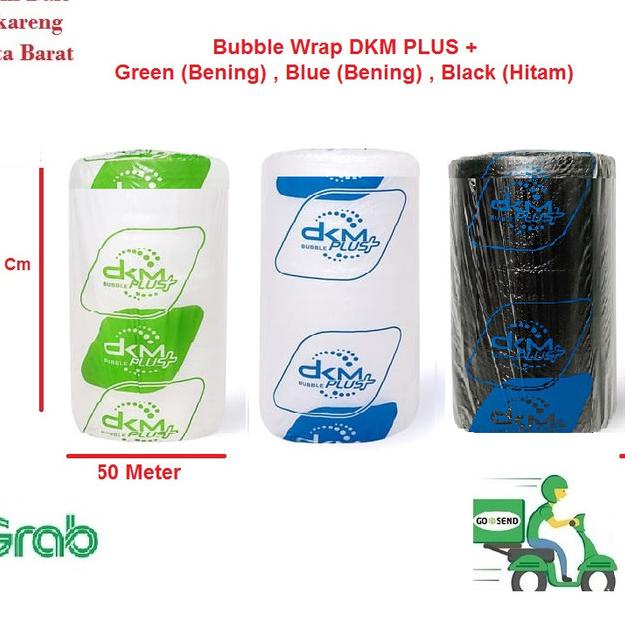 

KHUSUS GOSEND Bubble Wrap Mulia Pack 60 Cm X 50 M Rol Wrapping Roll - GREEN - BENING