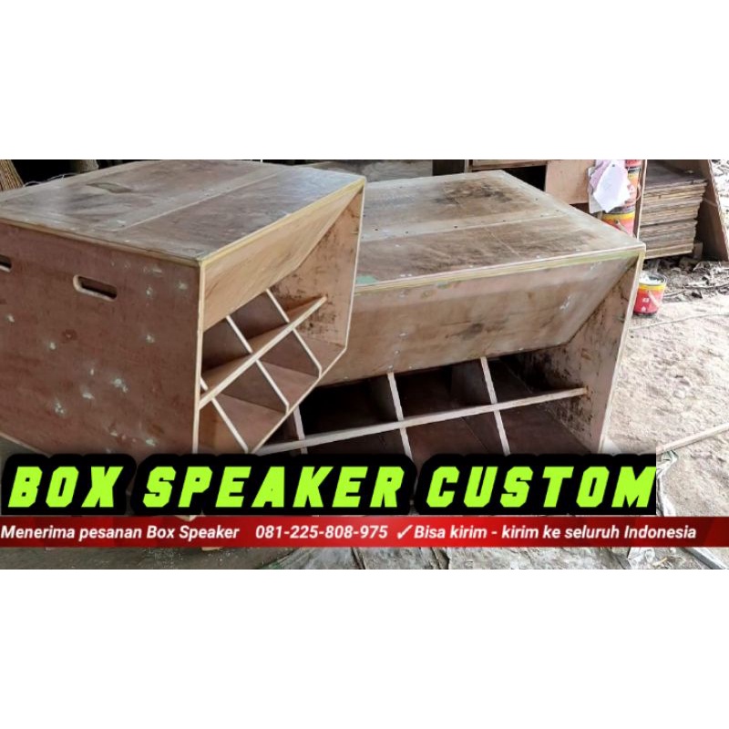 Box Speaker 18 inch Dobel / Costum Box Wisdom Horn Loaded