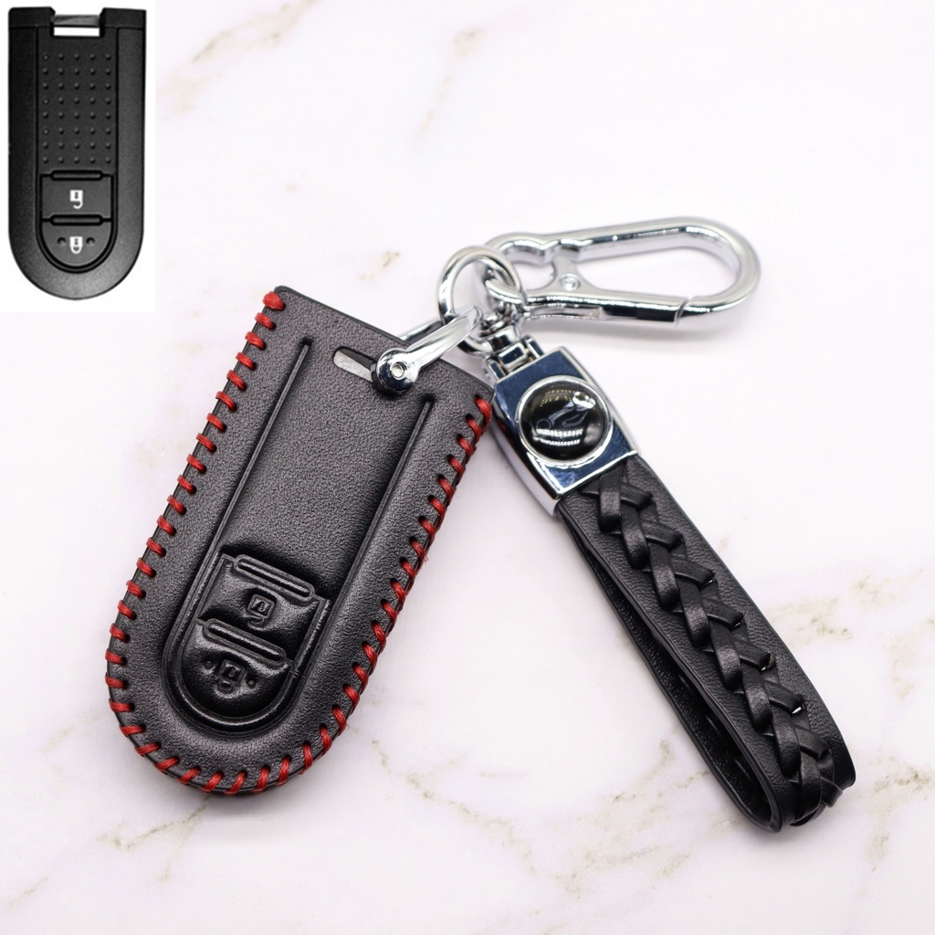 Casing Kunci Remote Mobil Bahan Kulit Untuk Toyota Alphard Vellfire 2015 2017 2018