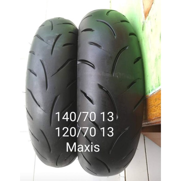 ban seken maxxis victra untuk motor Nmax 140/70 dan 120/70 ring 13 sepasang.