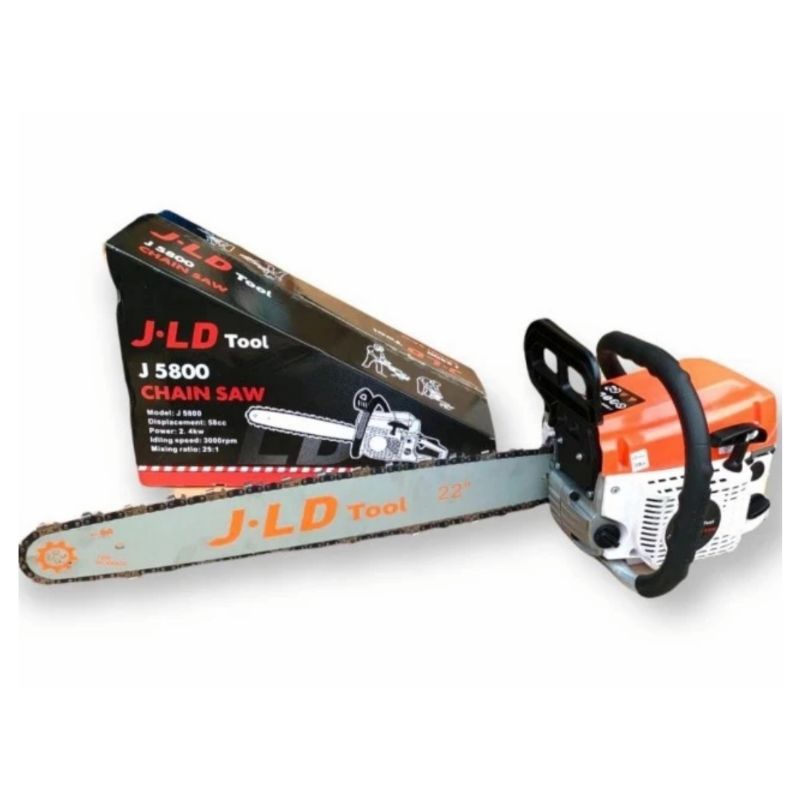 Jual Mesin Chainsaw 22 Inch J5800 JLD -Chain Saw Potong | Shopee Indonesia