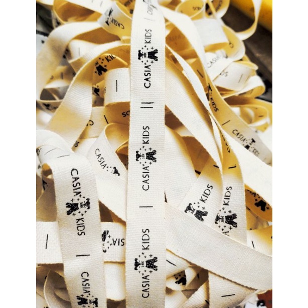 label piterban 1 cm / LABEL PAKAIAN / LABEL KATUN