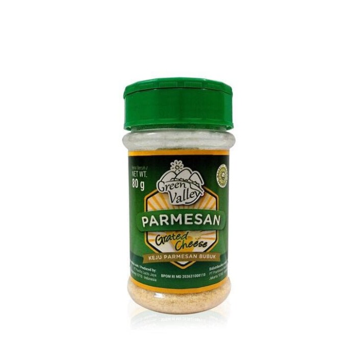 

T0P GREEN VALLEY GRATED PARMESAN CHEESE 80 G NICE