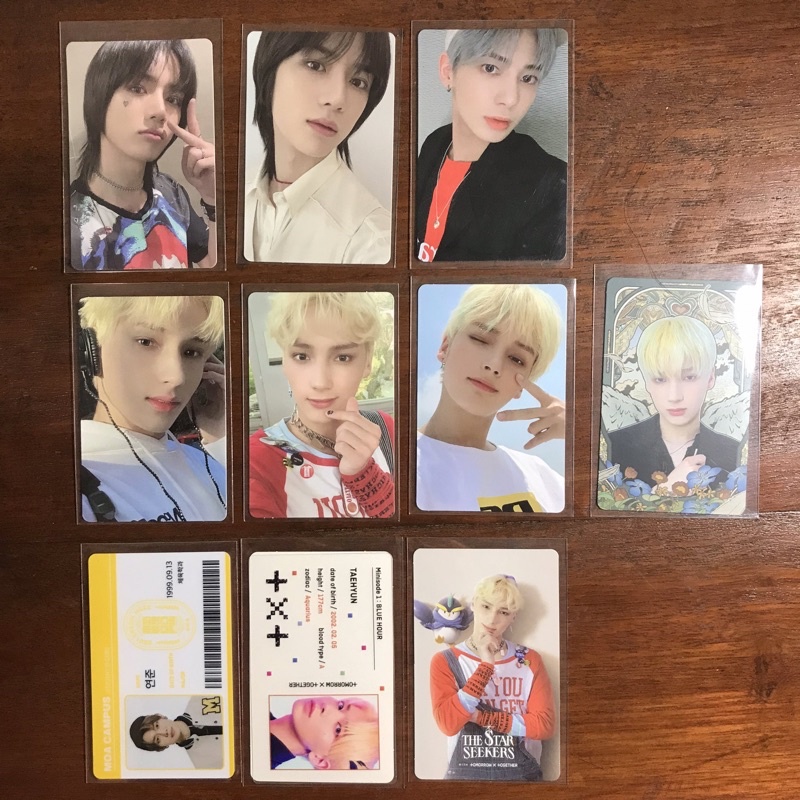 beomgyu foe jewel photocard lamaran harley pc