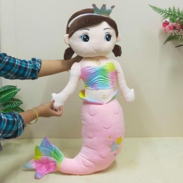 Boneka Soft Mermaid Size 31&quot;/100cm/boneka putri duyung/boneka anak perempuan/boneka lucu/