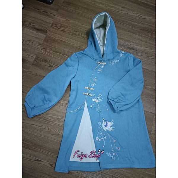 Hoodie Dress Tebal China Modern Style