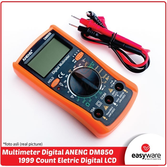 Multimeter Digital ANENG DM850 like DM850 ANENG - Avometer Digital SASLUN