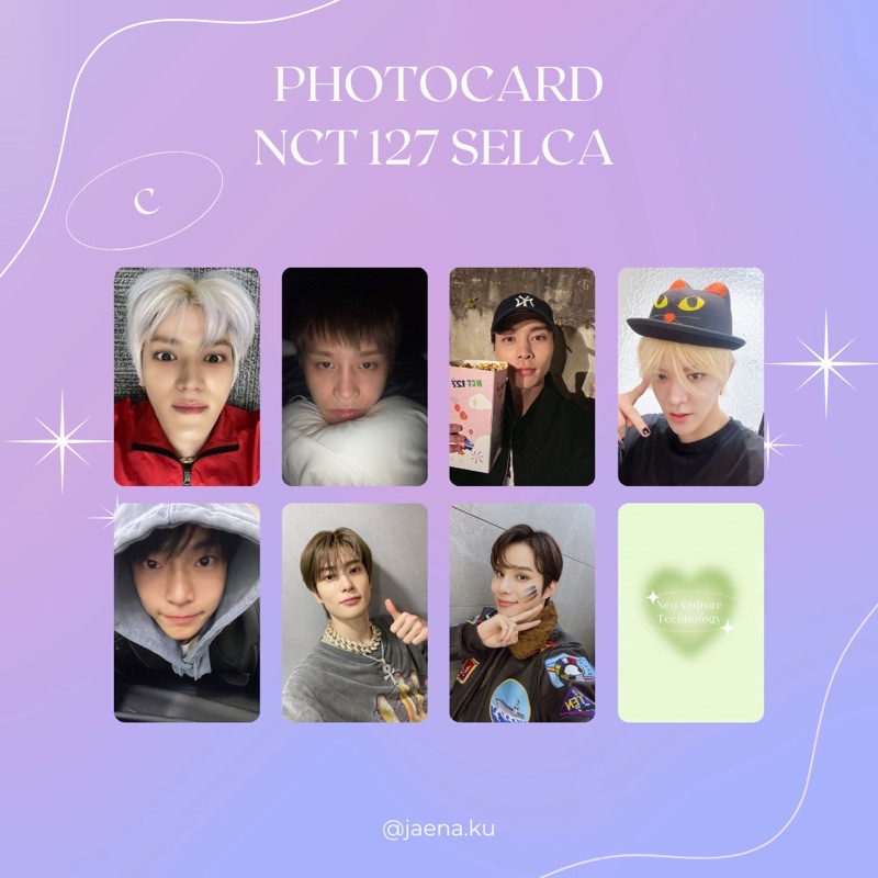 [NCT 127] PHOTOCARD SELCA #3 NCT 127 ‼️BACA DESKRIPSI‼️