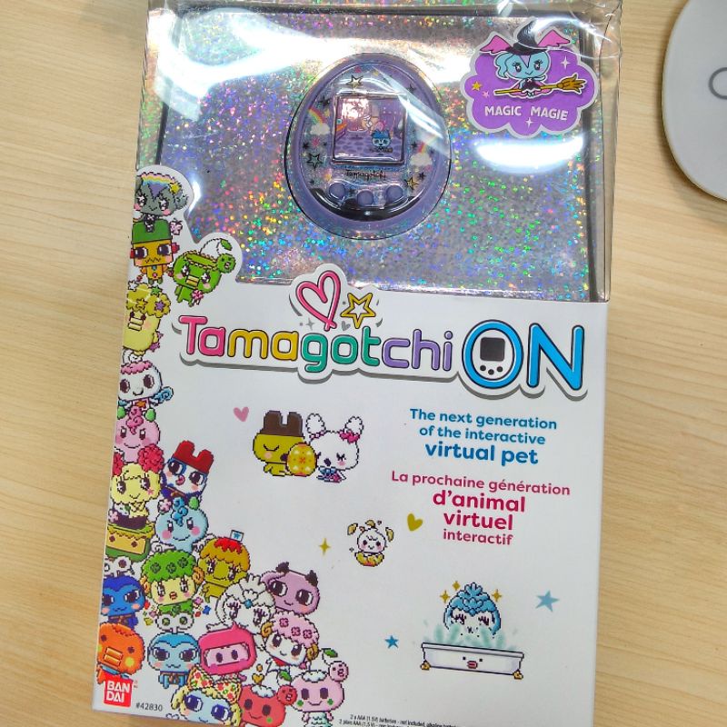 Tamagotchi On Magic Purple New Original English Version