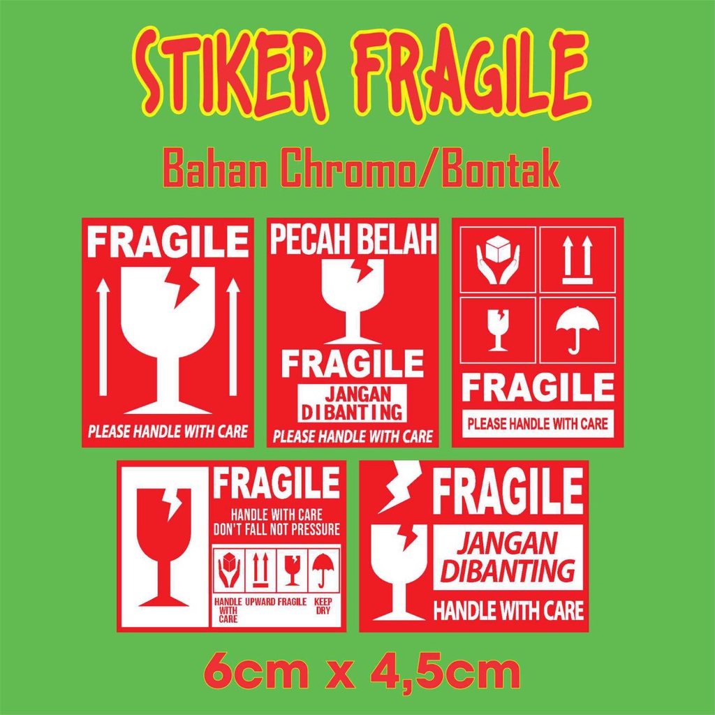 

CETAK STIKER FRAGILE PENGIRIMAN ONLINE