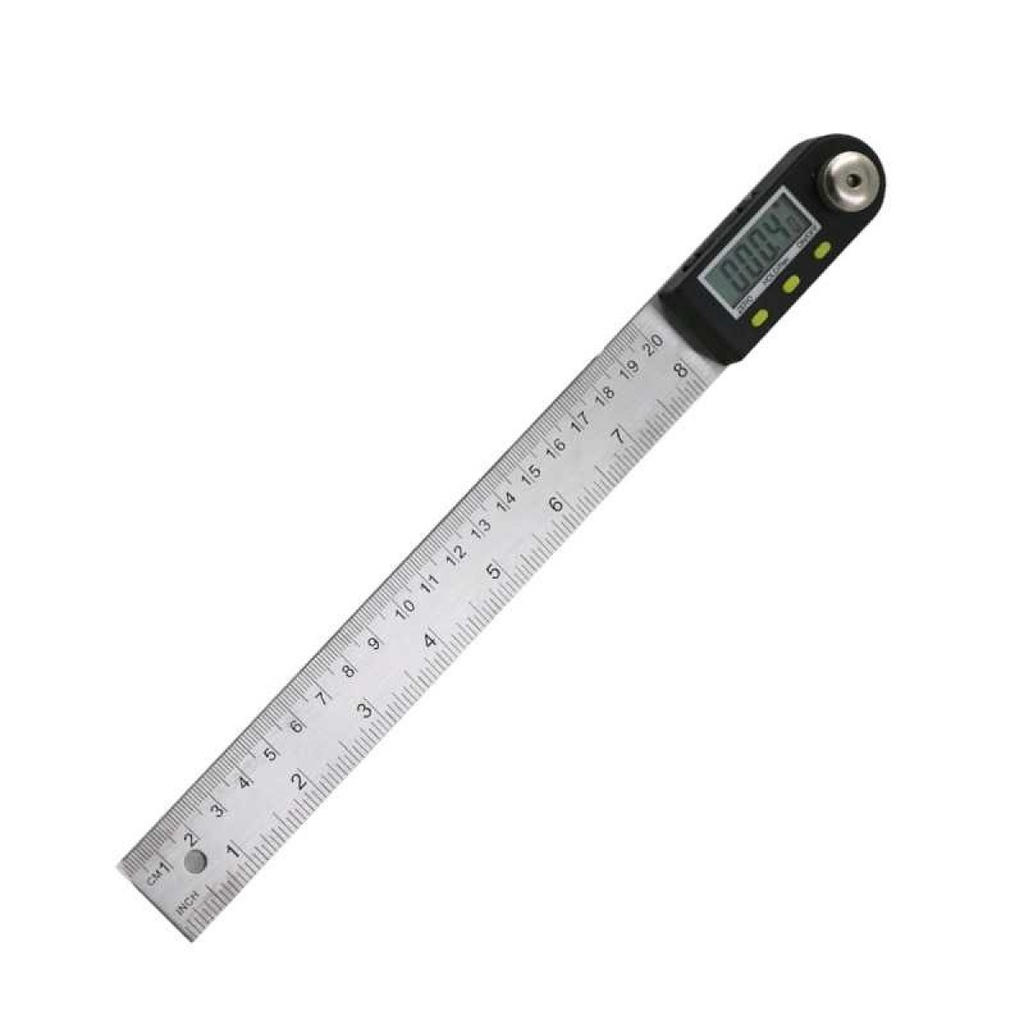 Penggaris Digital Inclinometer Goniometer Angle Silver Jigong