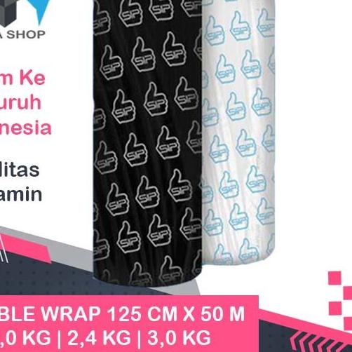 

BUBBLE WRAP 125 CM X 50 M - SIP 2,0 KG, Bening