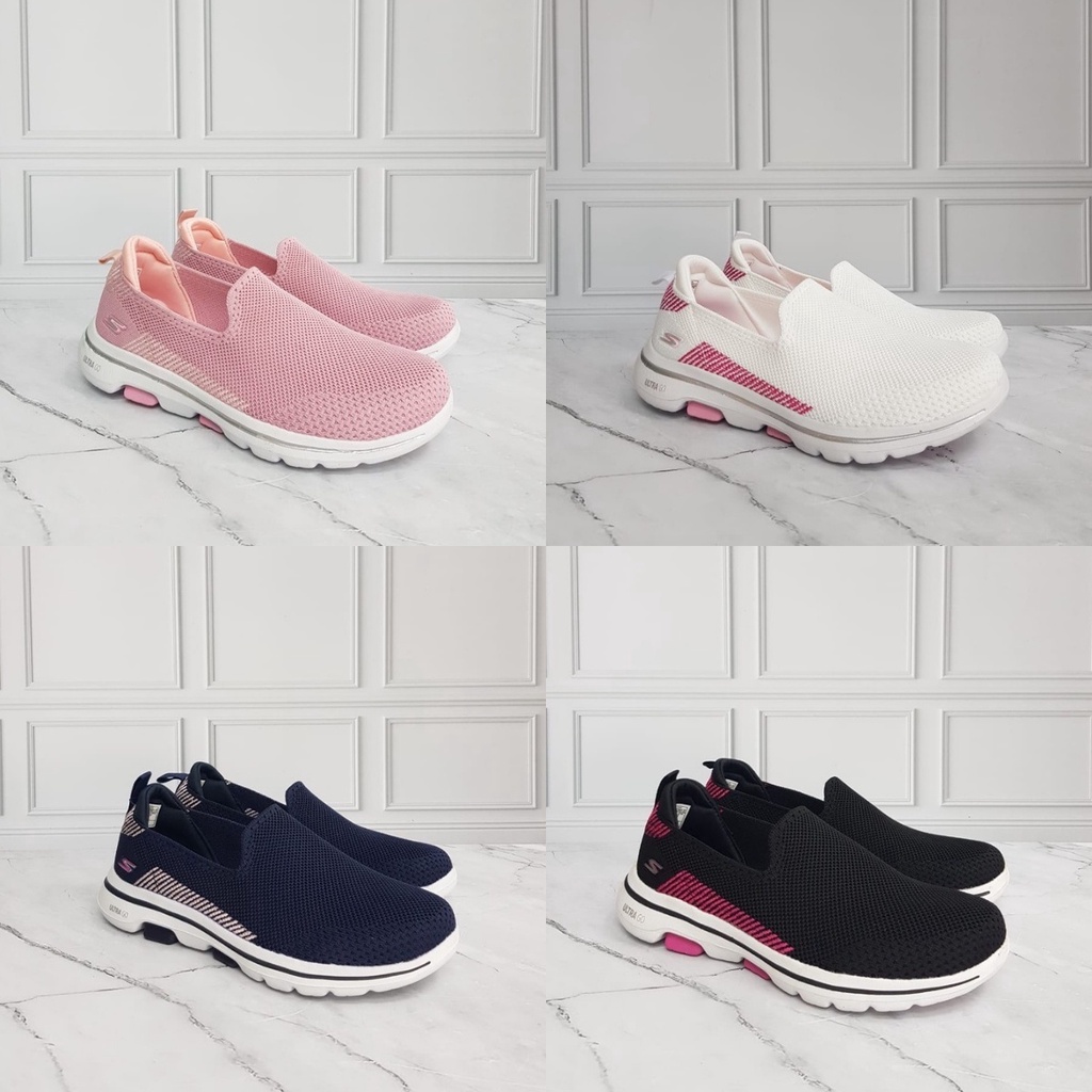 Sepatu Skechers Sketcher Skecher Go Walk Smart Woman + Lengkap Box