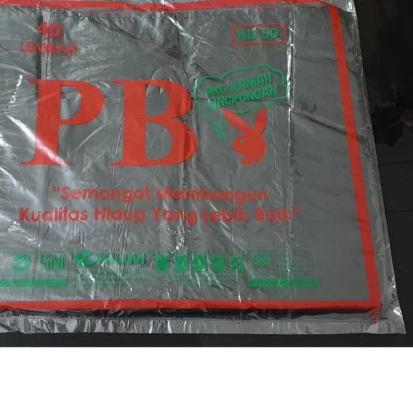 

KANTONG PLASTIK KRESEK JUMBO RAMAH LINGKUNGAN UKURAN 50 PB KELINCI - Putih