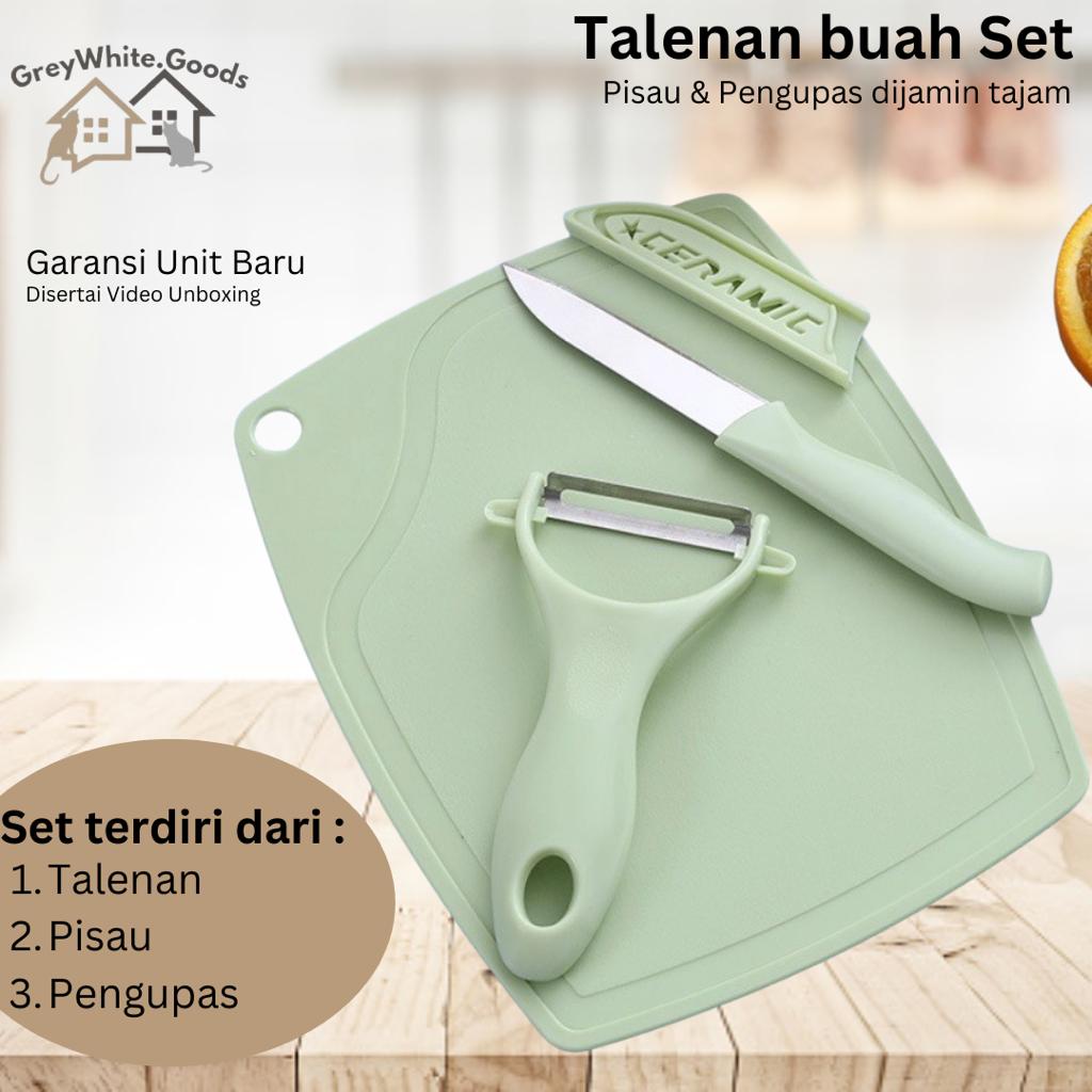 GW Talenan set 5IN1 Pisau Gunting Pemotong Buah