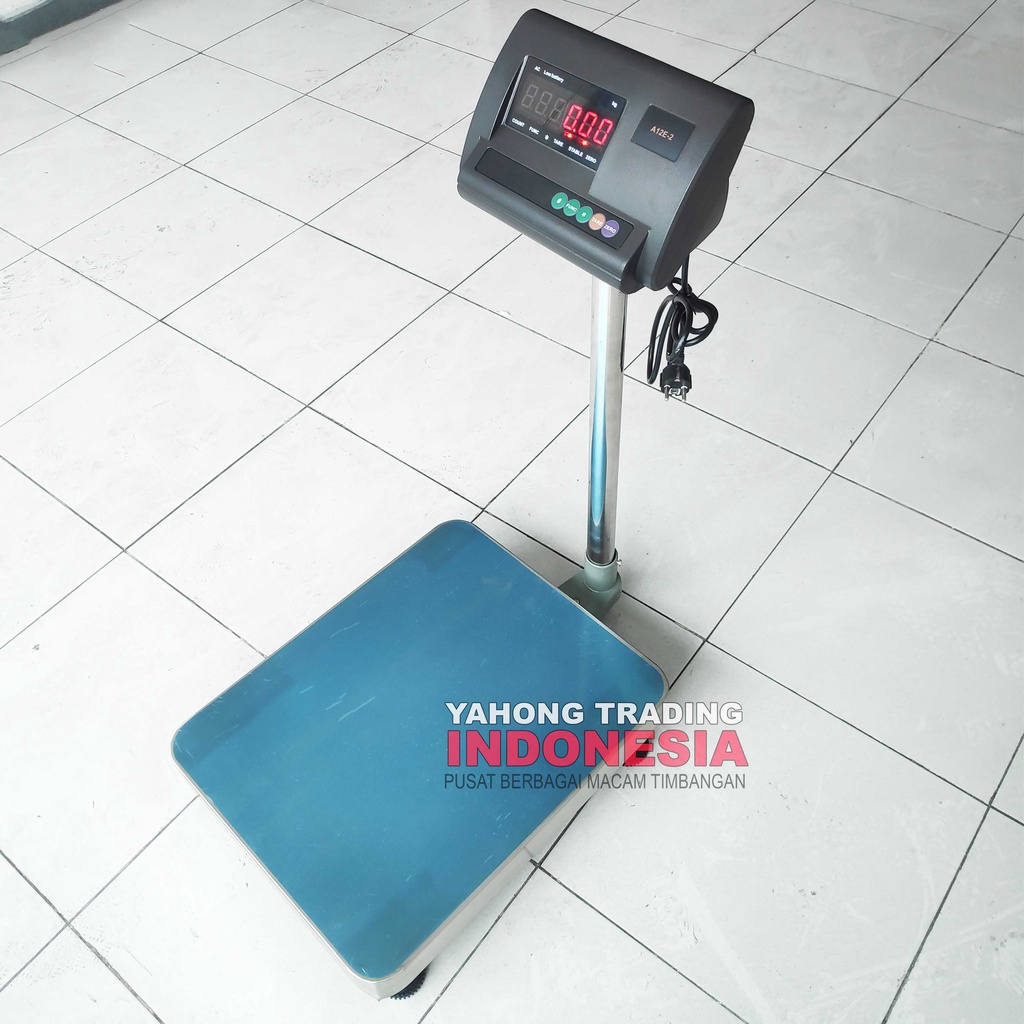 Timbangan Barang Digital Bench Scale A12E Dual Display 150kg 200kg