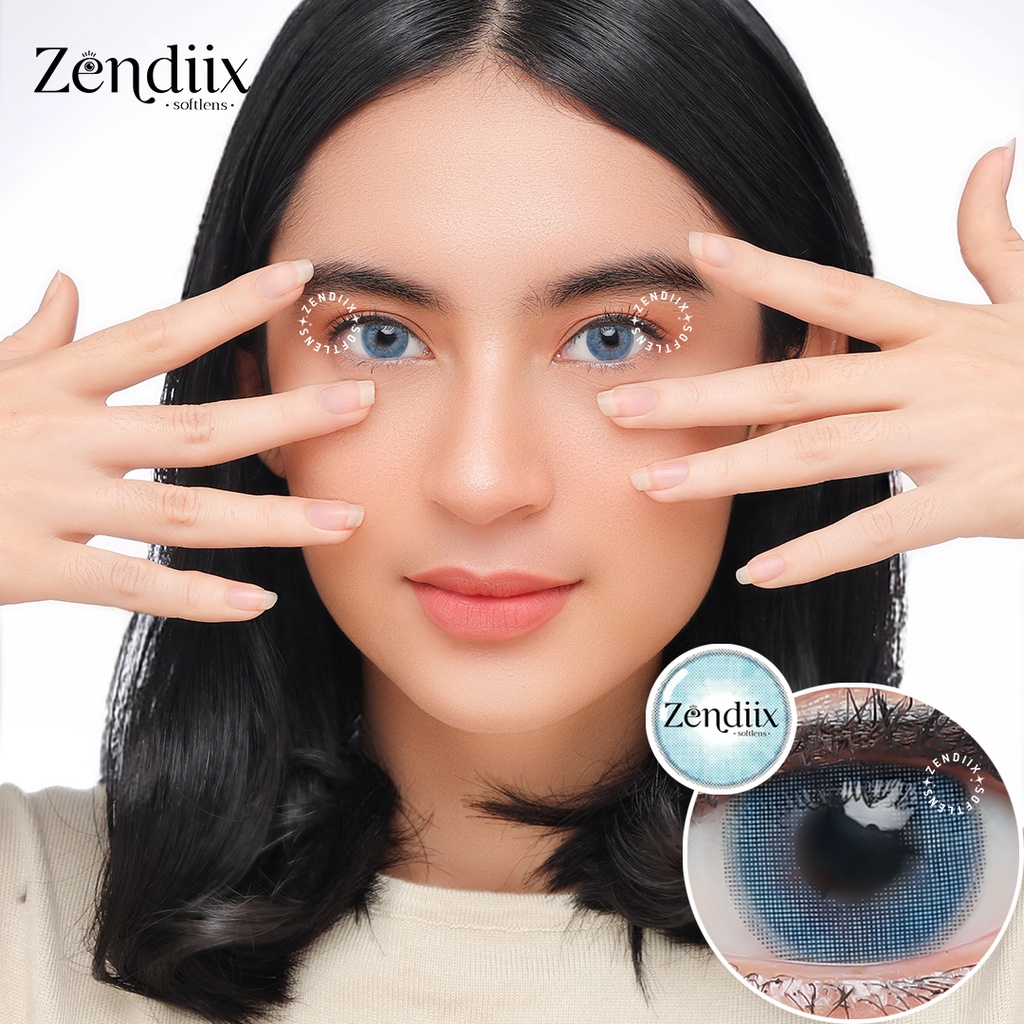 Softlens ELAMIS Warna AZUL BLUE 14.2mm Normal