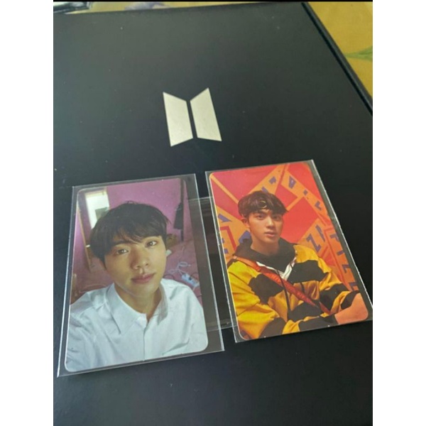 Photocard PC seokjin ,, BE dan Pizza ( agak damage sedikit )
