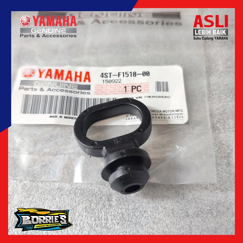 Karet Klem Kleman Holder Pegangan Kabel Speedometer RX King RXS RXZ F1ZR FIZR F1Z FIZ R Vega 4ST-F15