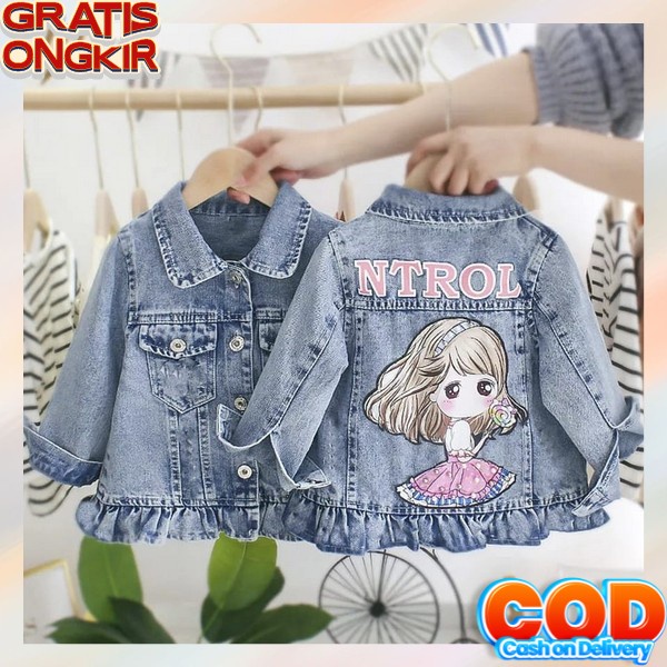 Jaket Jins Anak Perempuan Jaket Anak Cewek Murah Jaket Anak Perempuan Terbaru Jacket Jins Anak Cewek