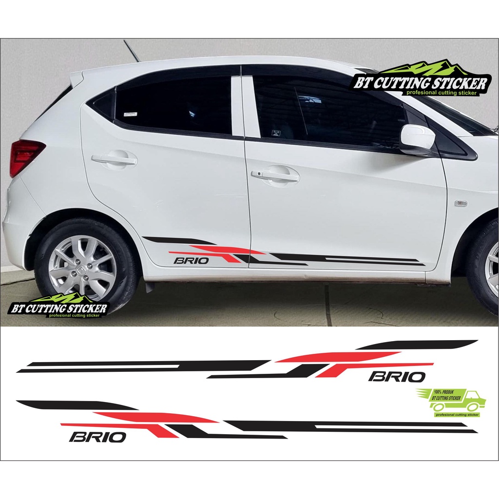 sticker mobil honda brio sticker brio rs sticker honda brio satya sticker list mobil brio stiker bri