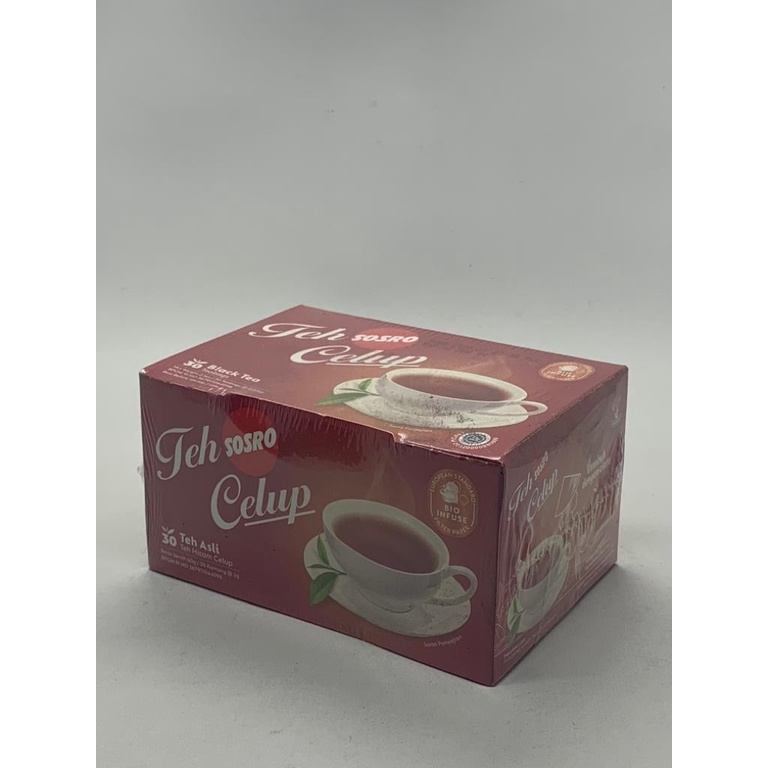

TEH CELUP SOSRO ( ISI 30 BAG )