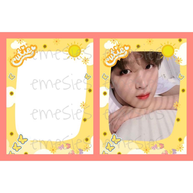 CAHOL Card Holder NCT Acrylic holder Photocard