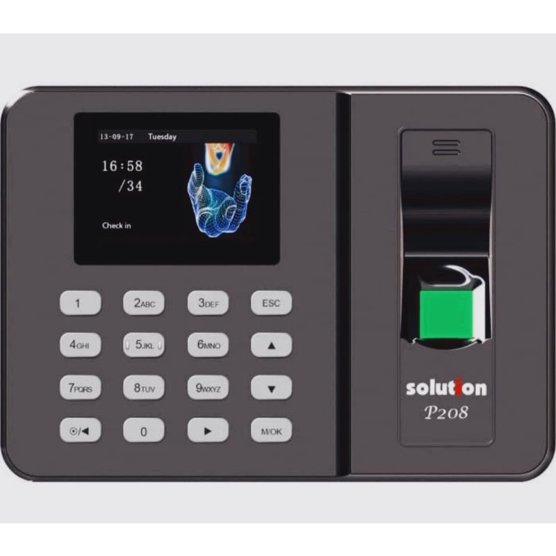 mesin absensi Solution P208 / fingerprint solution P208