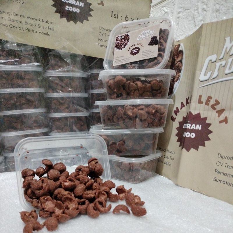 

makanan ringan salah satu CRUNCHY buat sarapan anak