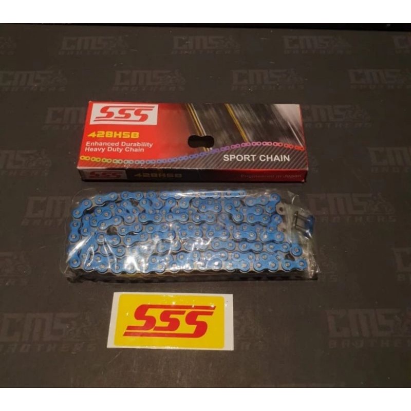 rante Rantai SSS 428-140 HSBwarna Biru