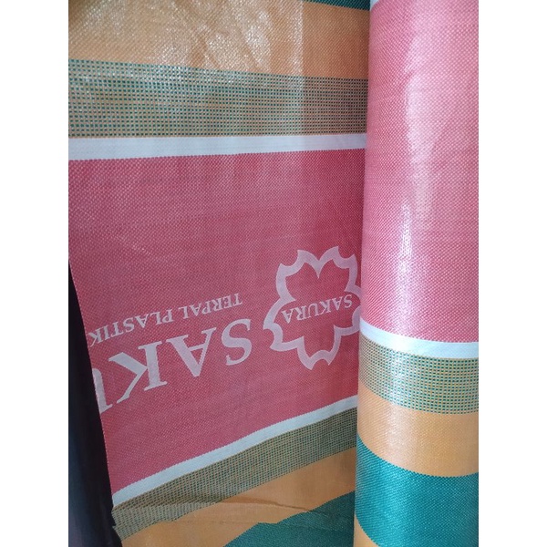 TERPAL PLASTIK SAKURA lebar 4 m