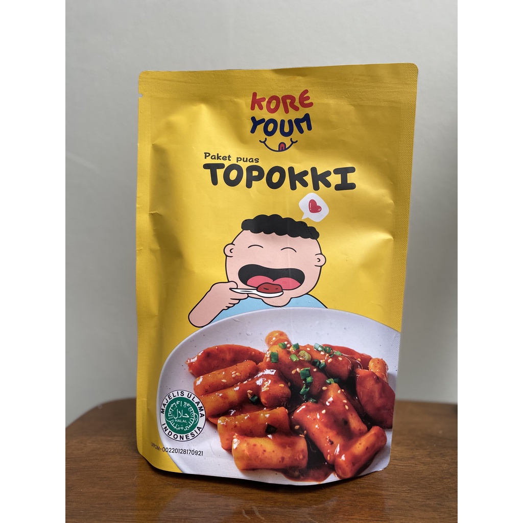 

Paket Puas topokki / topoki / toppokki/ dan saus korea