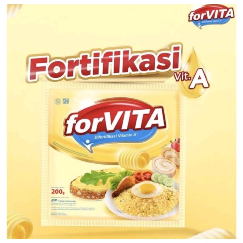 

Forvita Margarine 200 gram/Margarine Forvita Sachet Termurah!!!