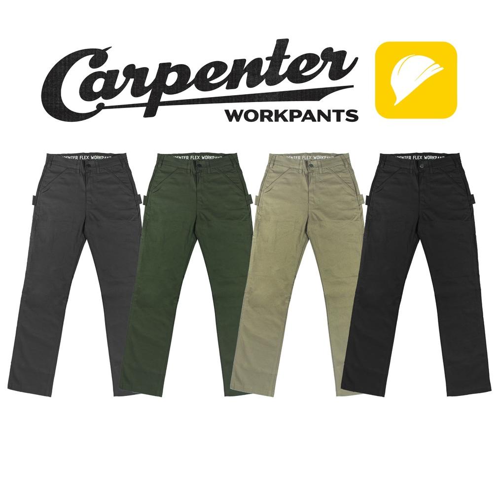 Celana Panjang Pria Chino Modern Chinos Slim Fit Carpenter Workpantseri Stretch 4 Warna Unisex Engin