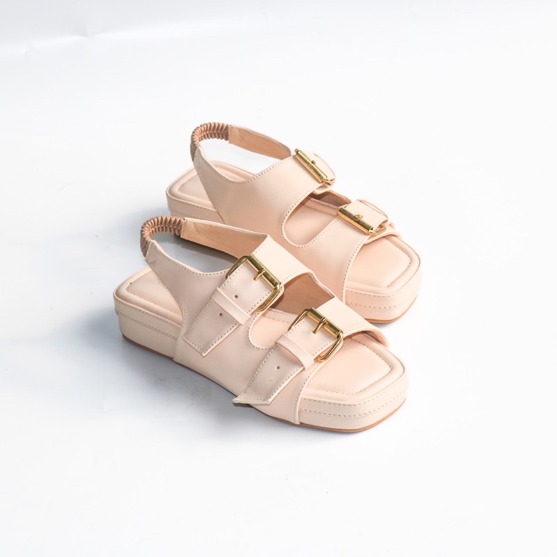 Alica - Allesia Sandal Wanita Tali Cream