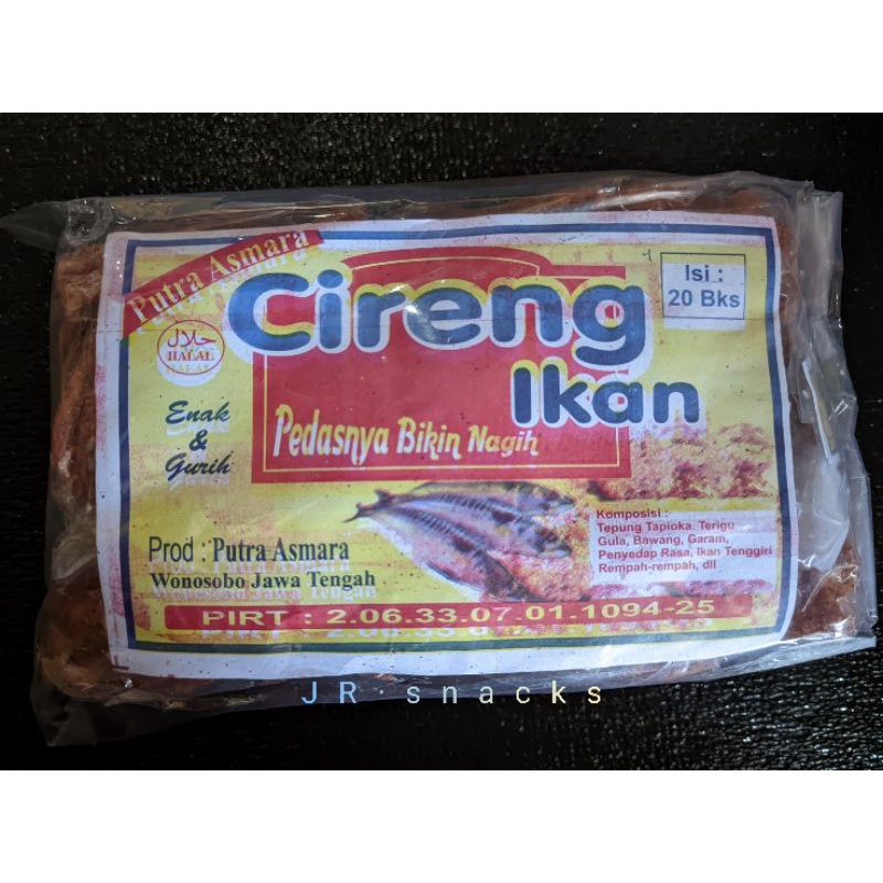 

Keripik cireng ikan isi 20pcs