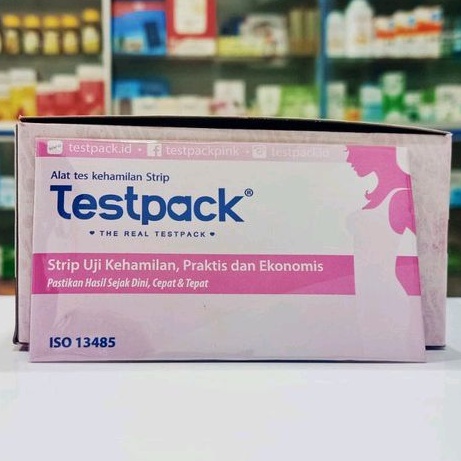 Testpack The Real Testpack 𝐊𝐞𝐦𝐚𝐬𝐚𝐧 𝟏 𝐒𝐭𝐫𝐢𝐩 - Alat Tes Kehamilan