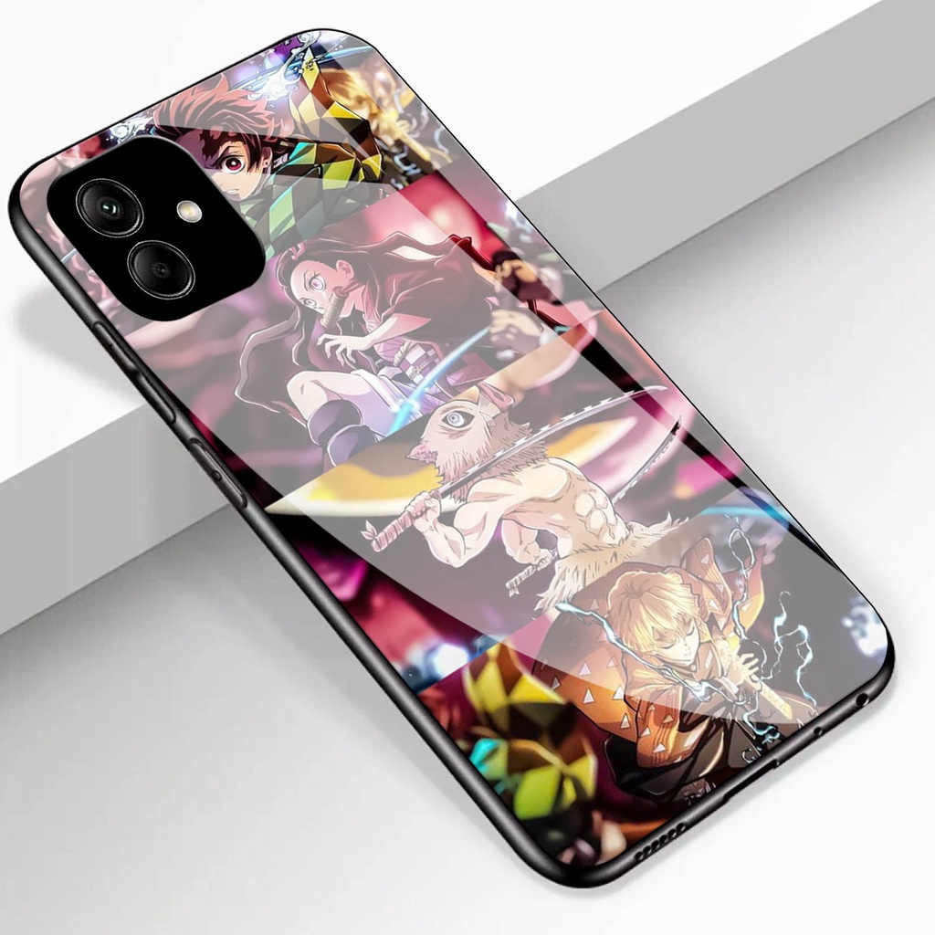 (U 064) Case Kaca Samsung A04 A04e - Casing Hp Samsung A04 A04e - Softcase Kaca Glossy Samsung A04 A