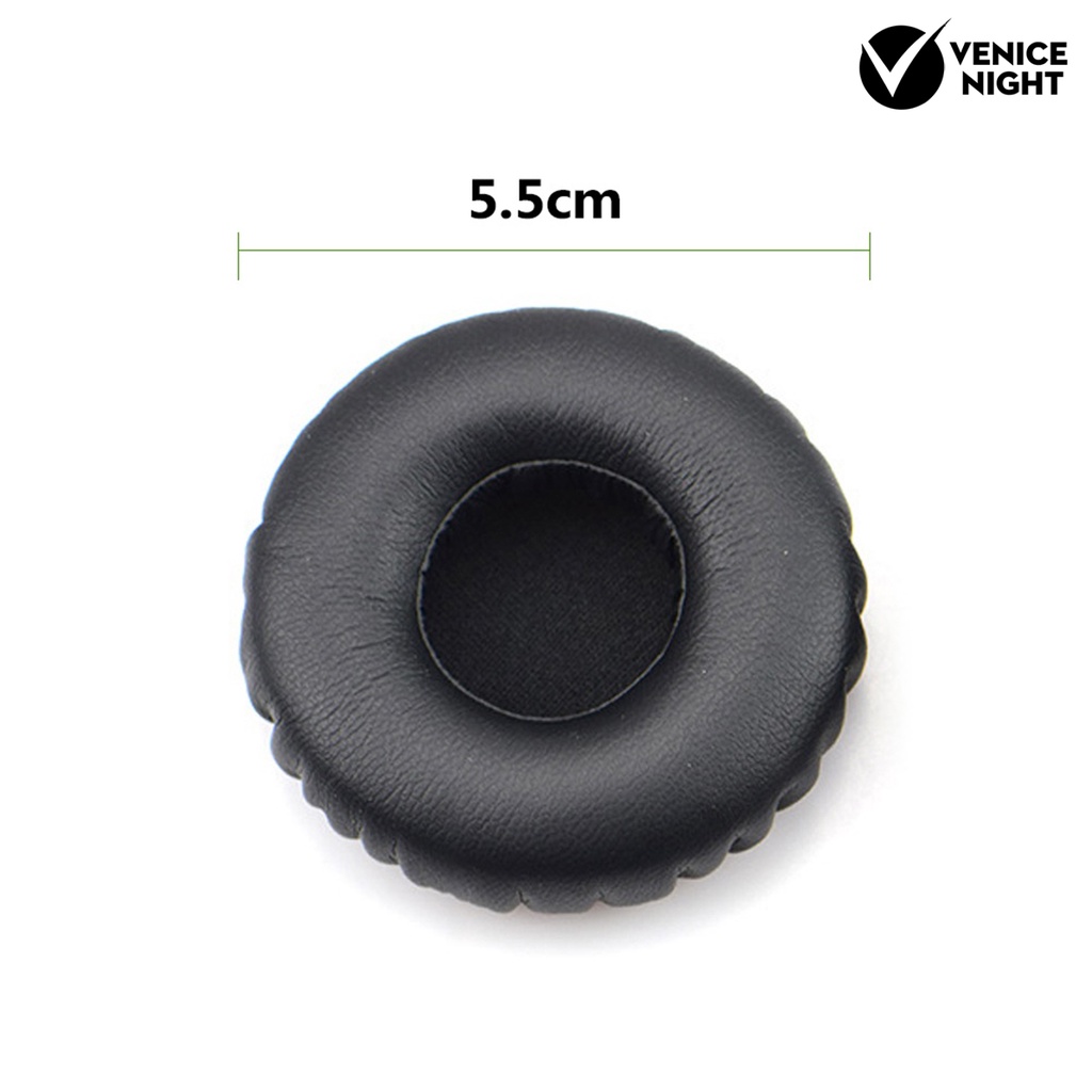 (VNEP) (Berkabel) 2Pcs Headphone Pengganti Bantalan Telinga Bantal untuk AKG K430 420 450 480 Q460 Headset