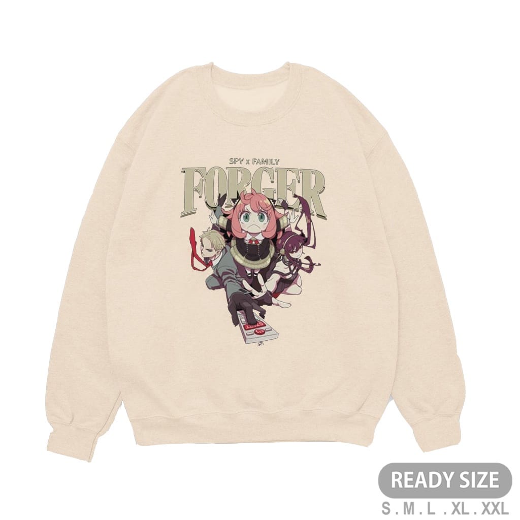 SWEATER ANIME OVERSIZE FORGER / SWEATER WANITA