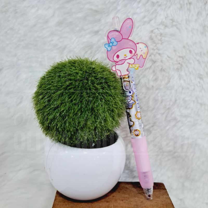 

Bolpen Klik My Melody Drink Akrilik Pulpen My Melody Pink Pena My Melody