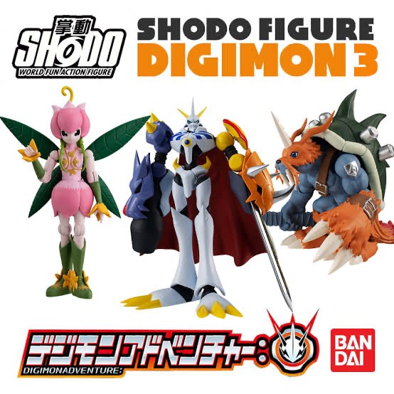 Bandai Shodo Digimon Vol. 3 - Set