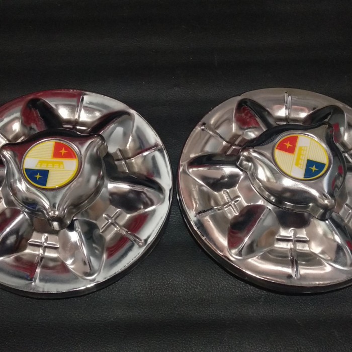 Wheeldop Tutup Velg Vespa Ring 10 Model Blimbing Salib