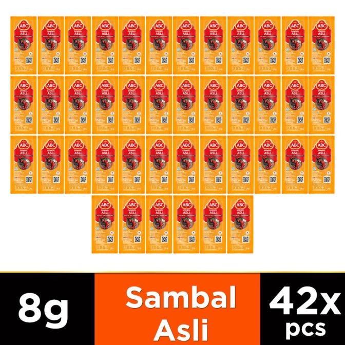 

ABC Sambal Asli 42 x 8 g
