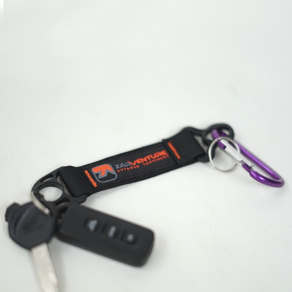 Strap Gantungan Kunci Carabiner Keychain Zarventure