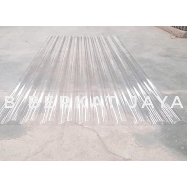ATAP FIBER GELOMBANG PLASTIK CLEAR BENING LASERTOP 180 CM X 80 CM