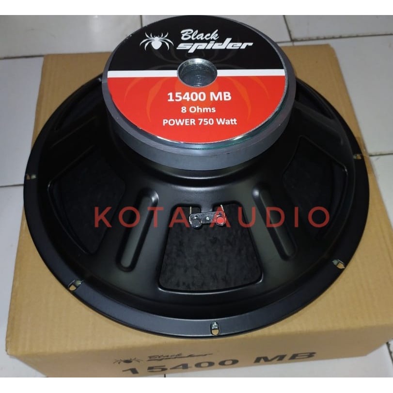 Speaker Komponen Black Spider 15400MB 15Inch 15400-MB Blackspider 15400MB